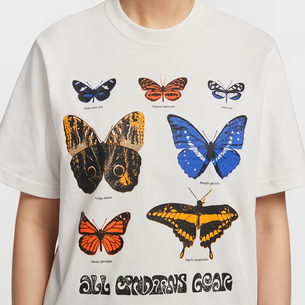 Nike ACG Women's Dri-FIT Butterfly Crop T-Shirt Phantom HF9522-030 Size XS (New) - Picture 4 of 16